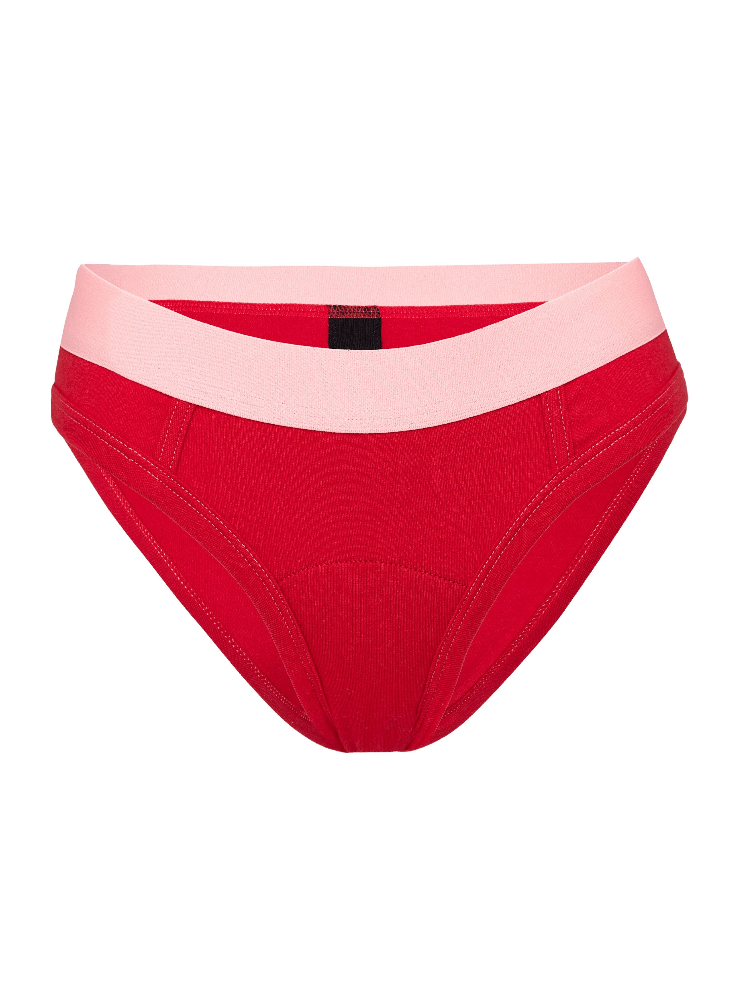 Maiswim Broekje 'Mai Menstrual Panties' in Rood: voorkant