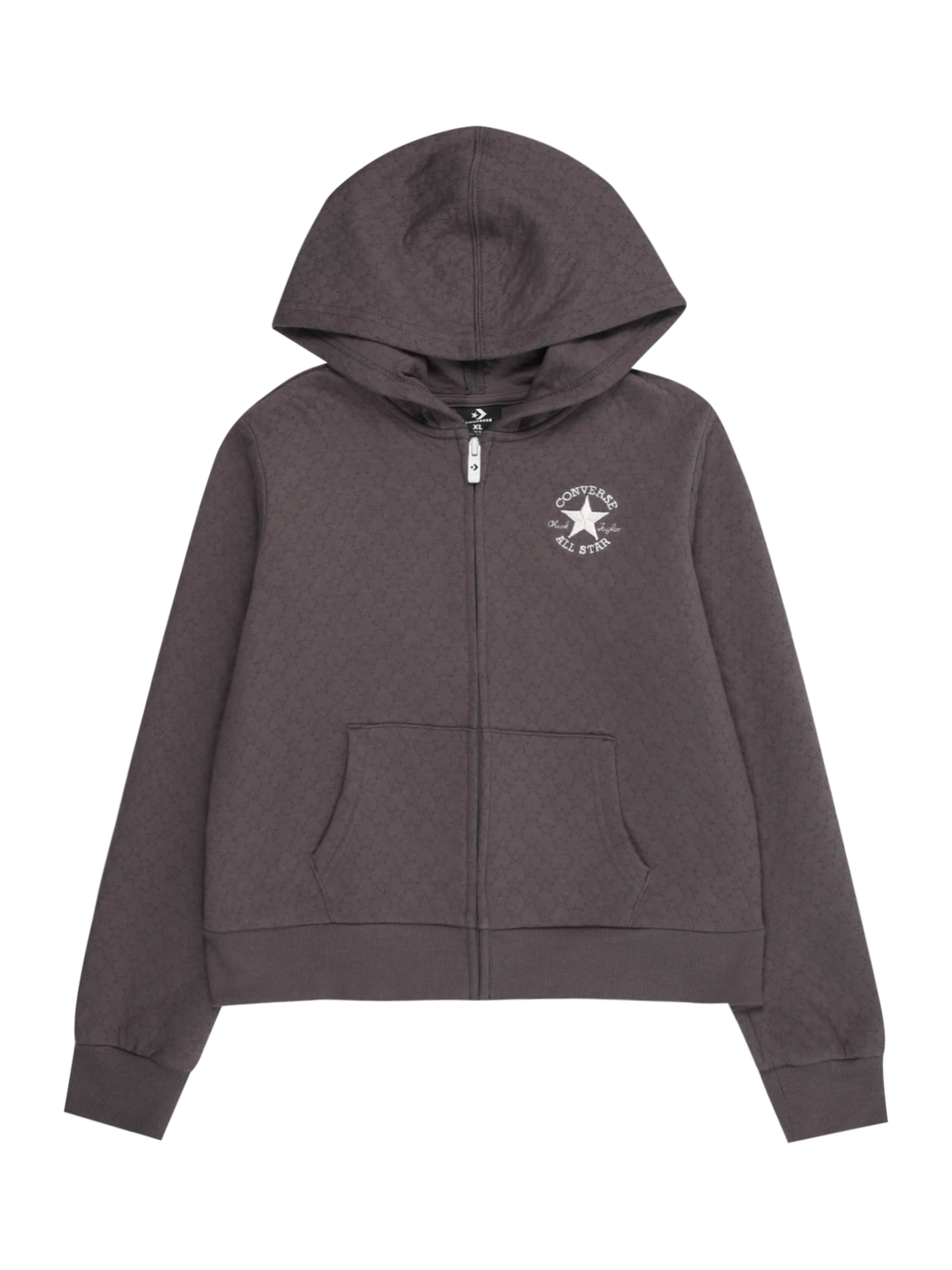 CONVERSE Tréning dzseki 'STAR' - szürke: elől