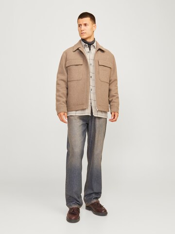 Comfort fit Camicia 'JPRRaymond' di JACK & JONES in beige