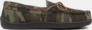 Minnetonka - Mocasines 'Pileline' en verde