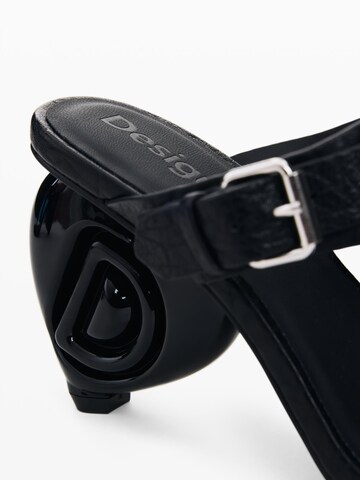 Desigual Sandali | črna barva