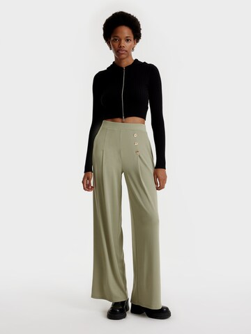 EDITED Wide leg Broek 'Jamie' in Groen