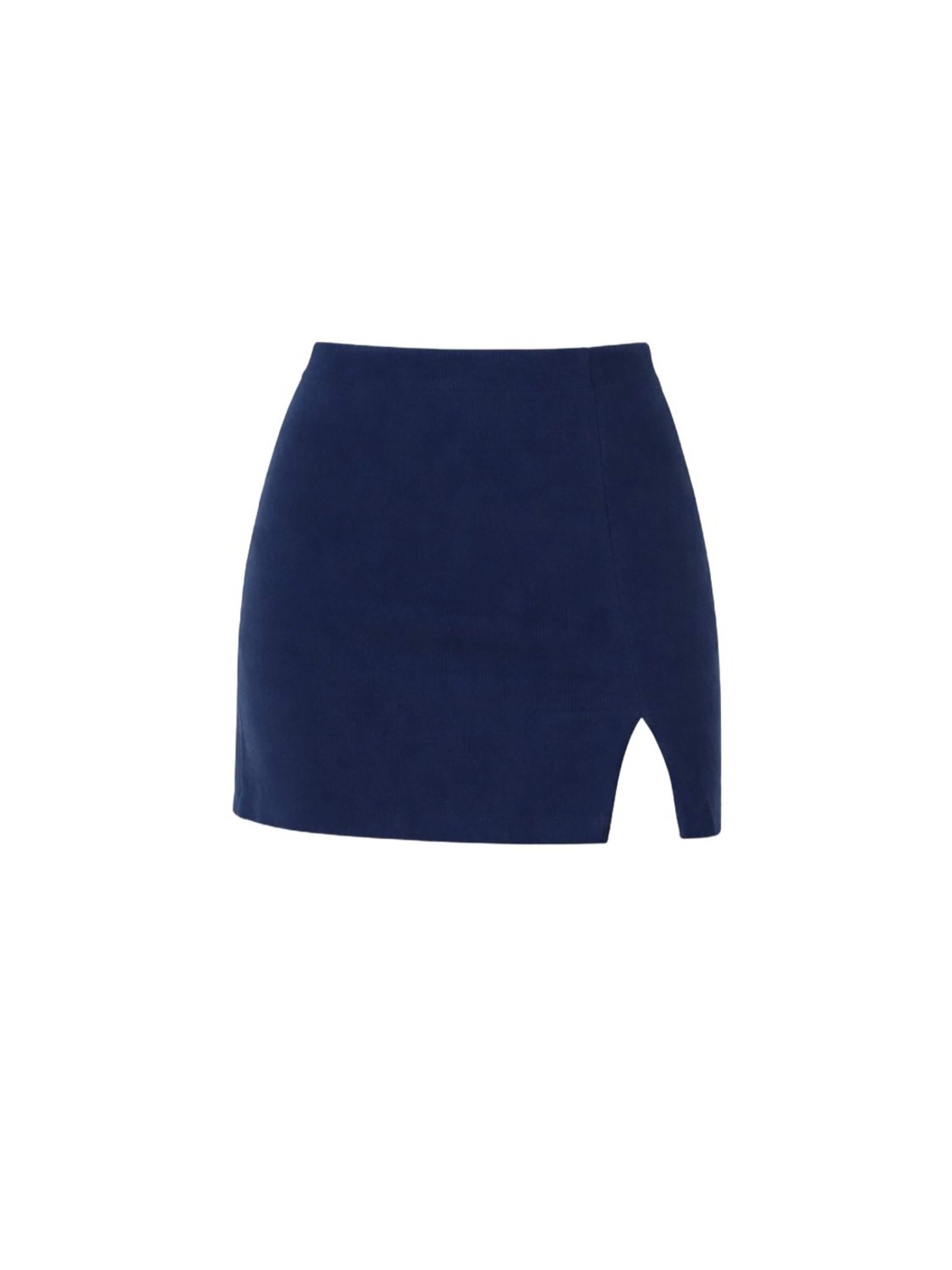 Alexa Dash Skirt in Blue: front