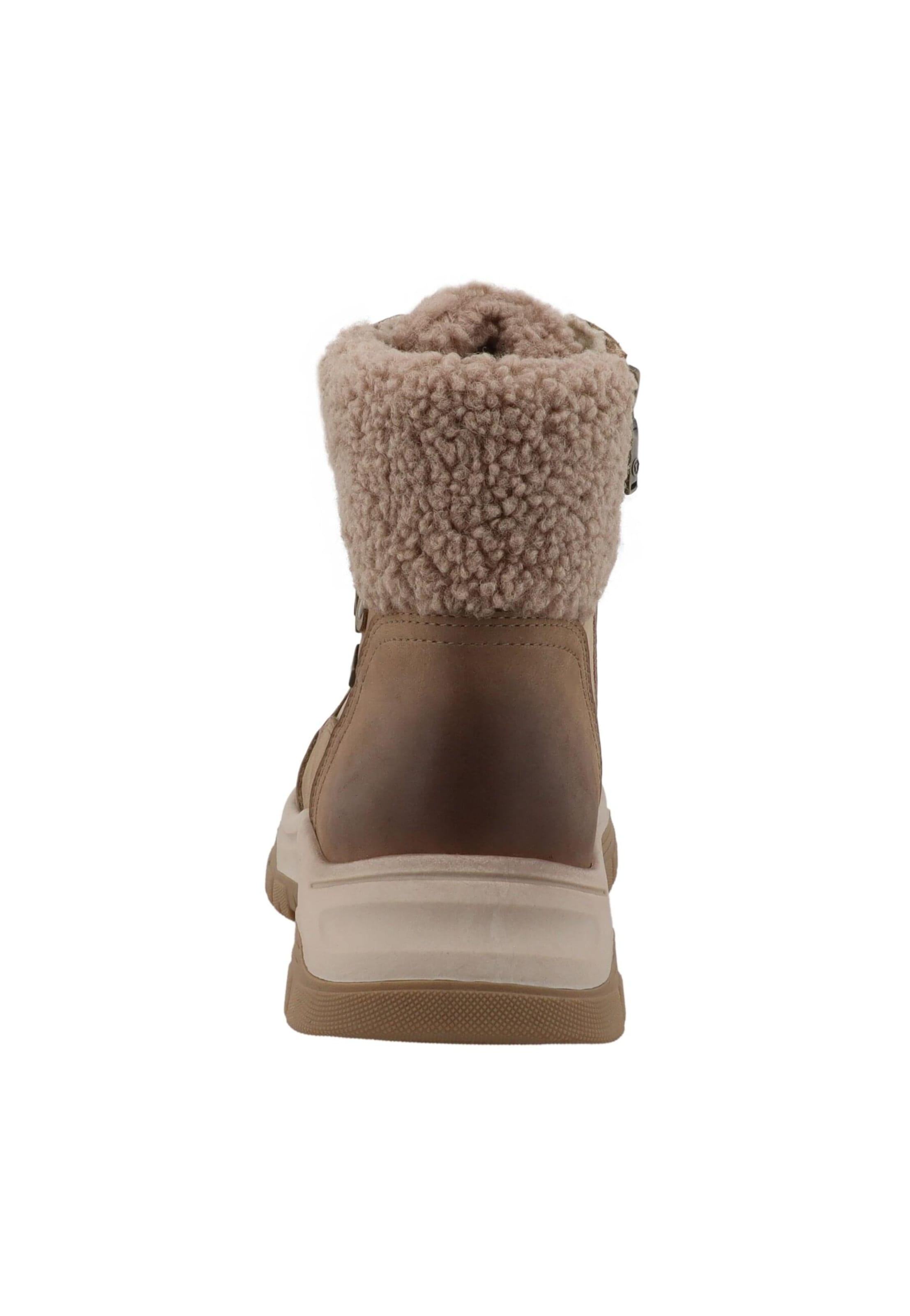 Bottines à lacets TOM TAILOR en marron