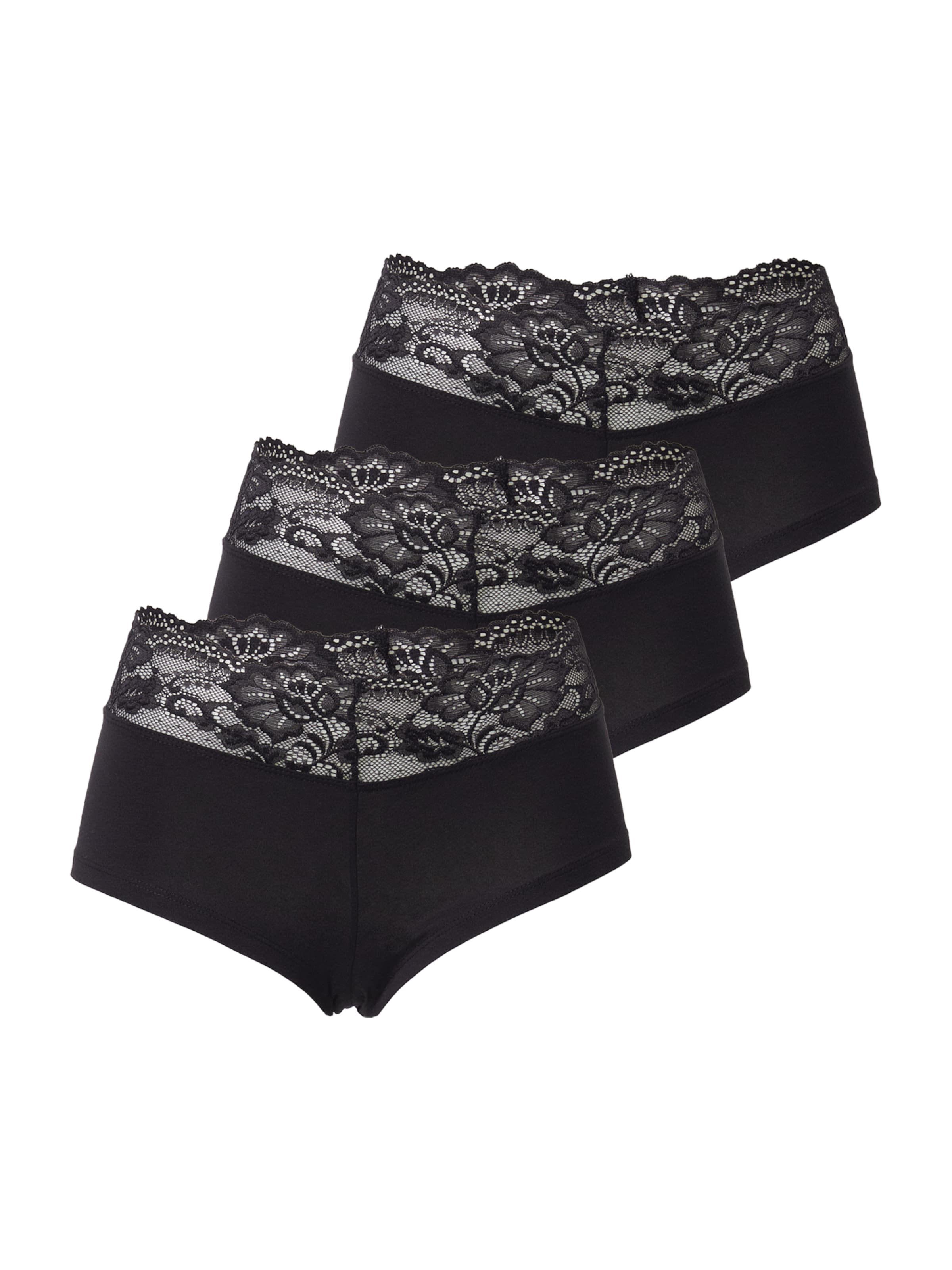 ABOUT YOU Spodnje hlačke 'Felize' | črna barva: sprednja stran