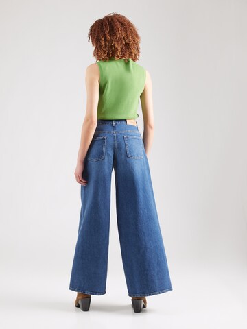 7 for all mankind Широкий Джинсы в Синий