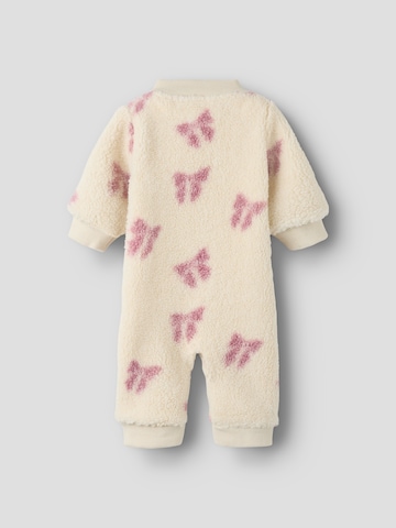 NAME IT Dungarees 'NBFOLAJA' in Beige