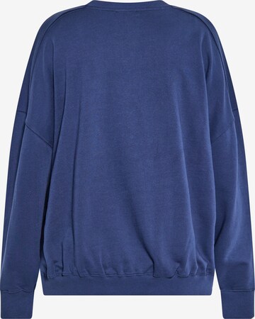 Sweat-shirt swirly en bleu