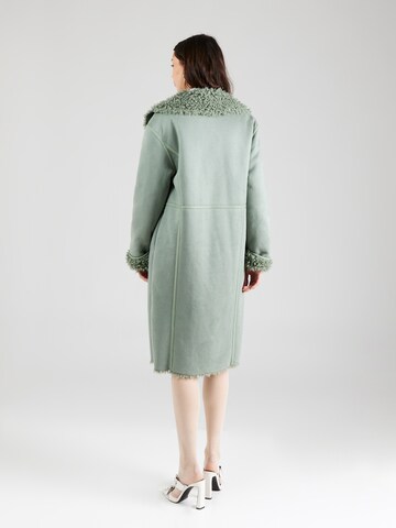 Twinset Between-Seasons Coat in Green