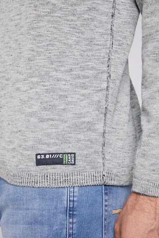 CAMP DAVID Pullover 'Ocean´s Seven II' in Grau