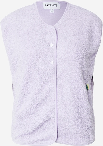 Vestă 'PCKATTY' de la PIECES Curve pe mov: față