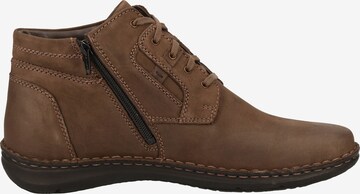 JOSEF SEIBEL Lace-Up Boots 'Anvers' in Brown