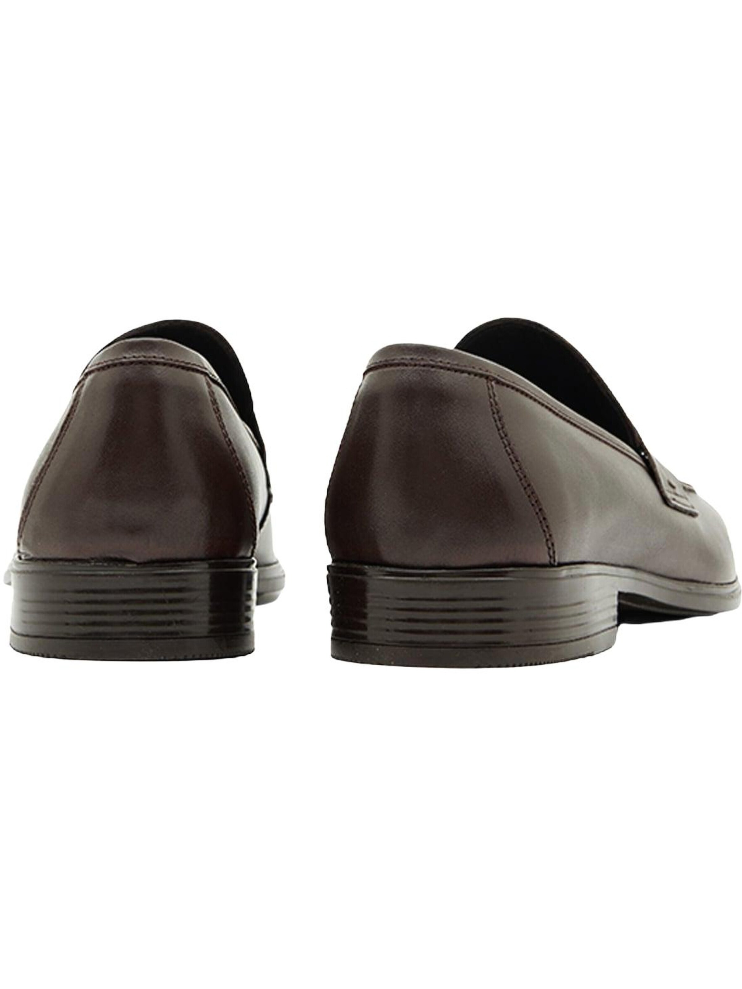 Desa - Mocasines 'Slipper' en marrón