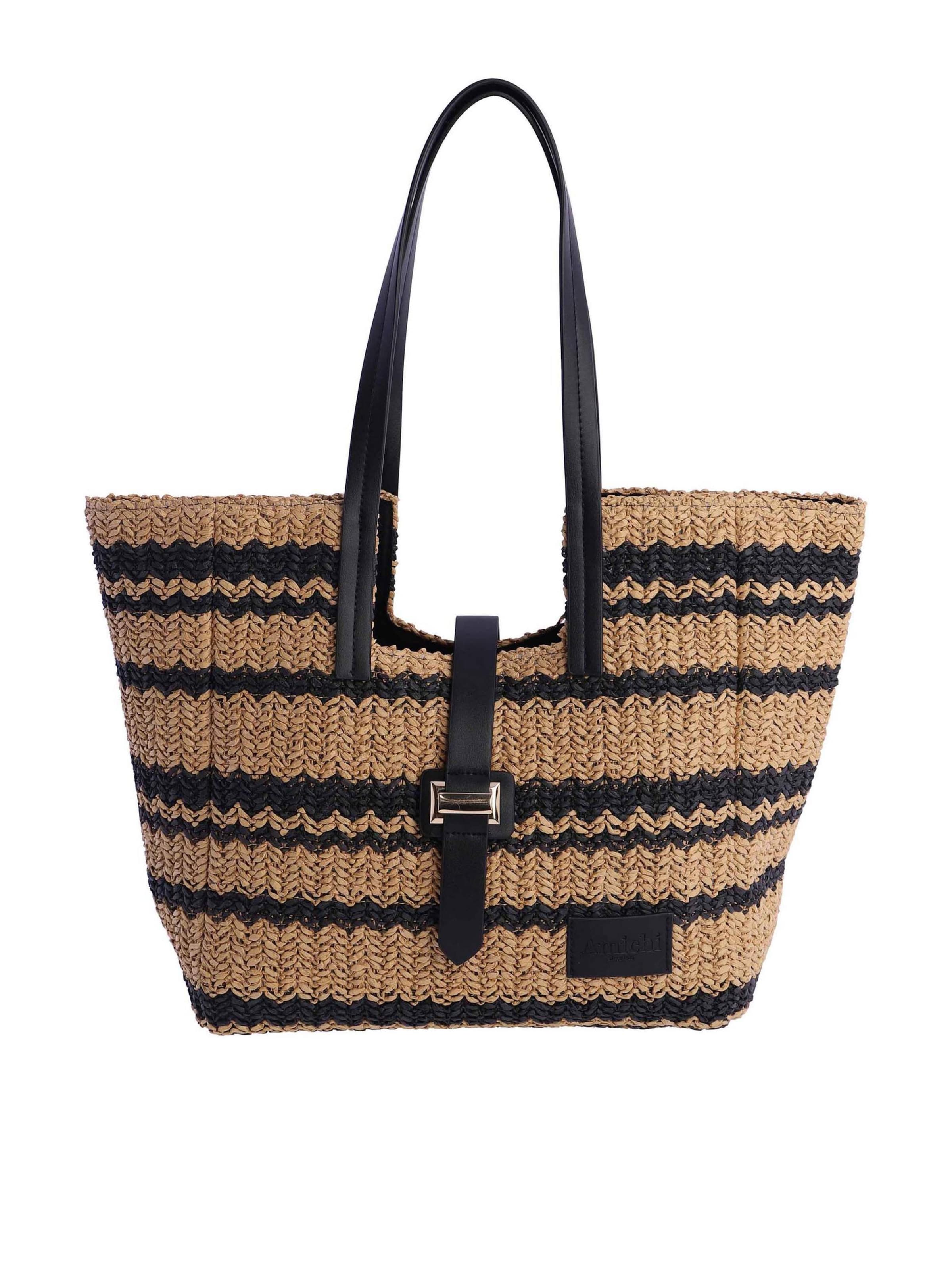 Amichi - Shopper 'Raline' en negro: frente