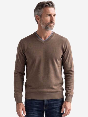 redmond Sweater 'Basic' in Brown