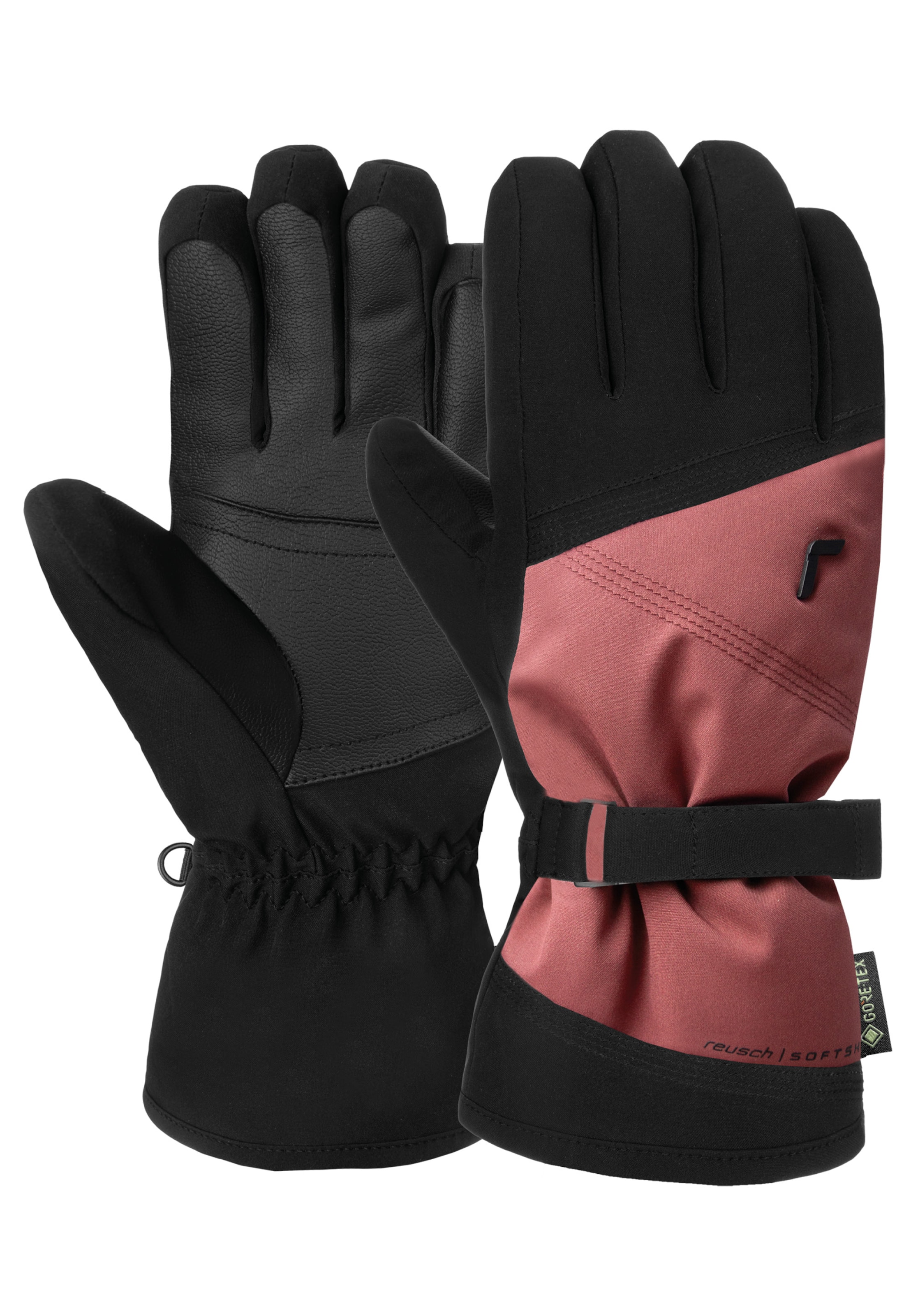 REUSCH Athletic Gloves 'Susan GORE-TEX' in Melon / Black, Item view