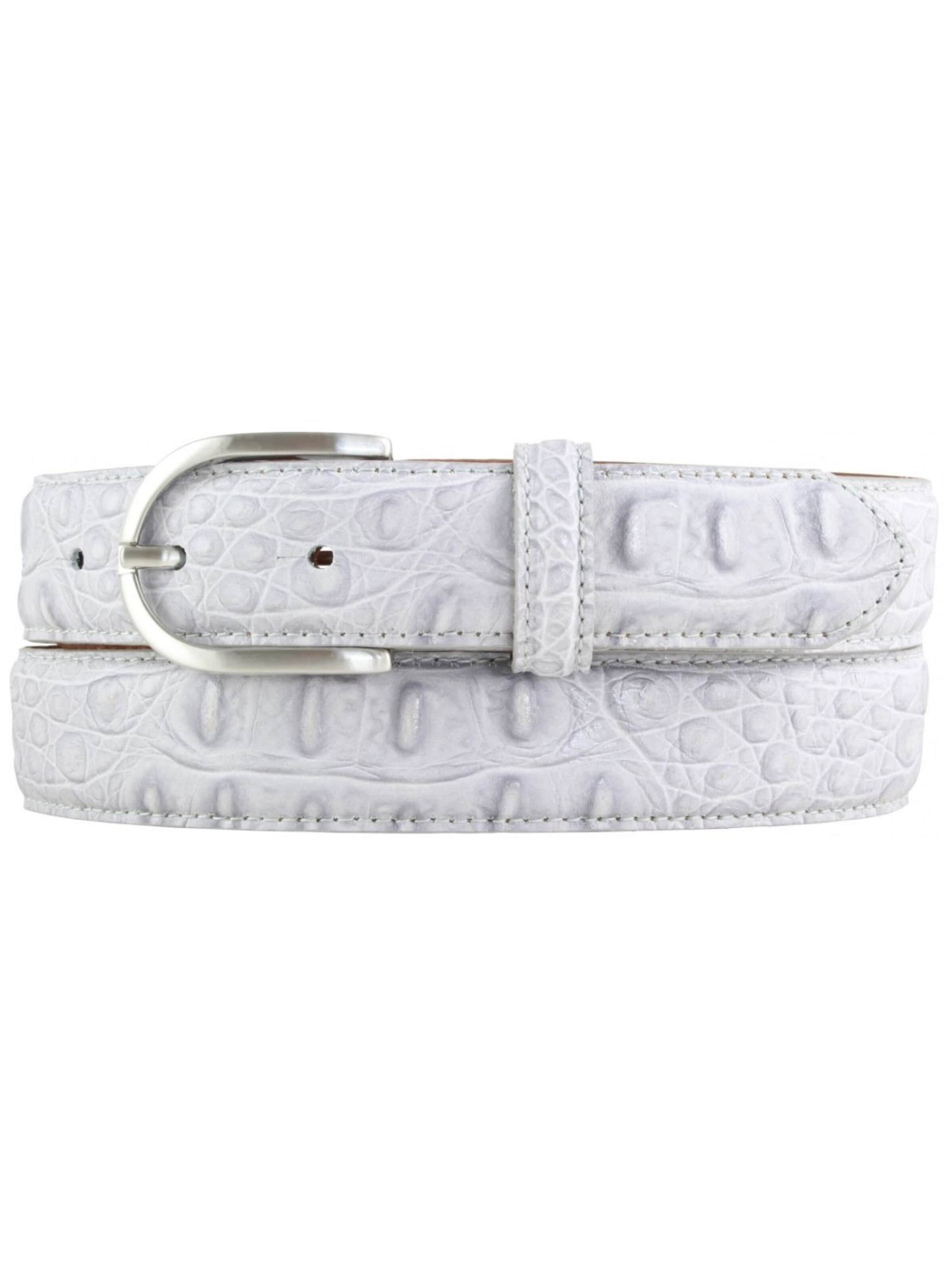 BELTINGER Gürtel 'Beatriceo'‌‌‌‌‌‌‌‌ in Grau: Vorderseite