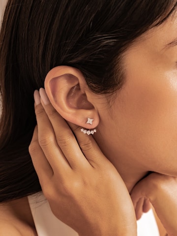 Hey Happiness Earrings 'Star Jacket' in Silver