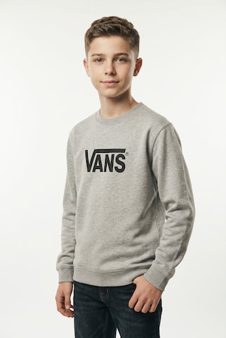VANS Sweatshirt in Grey: front