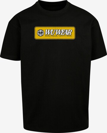 T-Shirt 'WU Wear Earth' Mister Tee en noir : devant