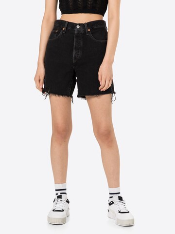 LEVI'S ® Szabványos Farmer '501®' - fekete: elől