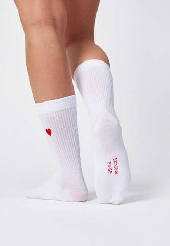 SNOCKS Socken in Weiß