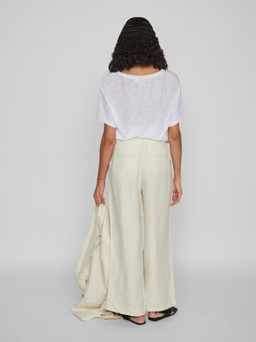 VILA Wide leg Pants in Beige