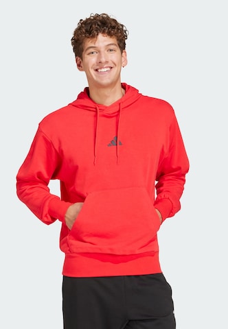 ADIDAS SPORTSWEAR Sportsweatshirt 'Essentials Feelcozy' in Rot: Vorderseite