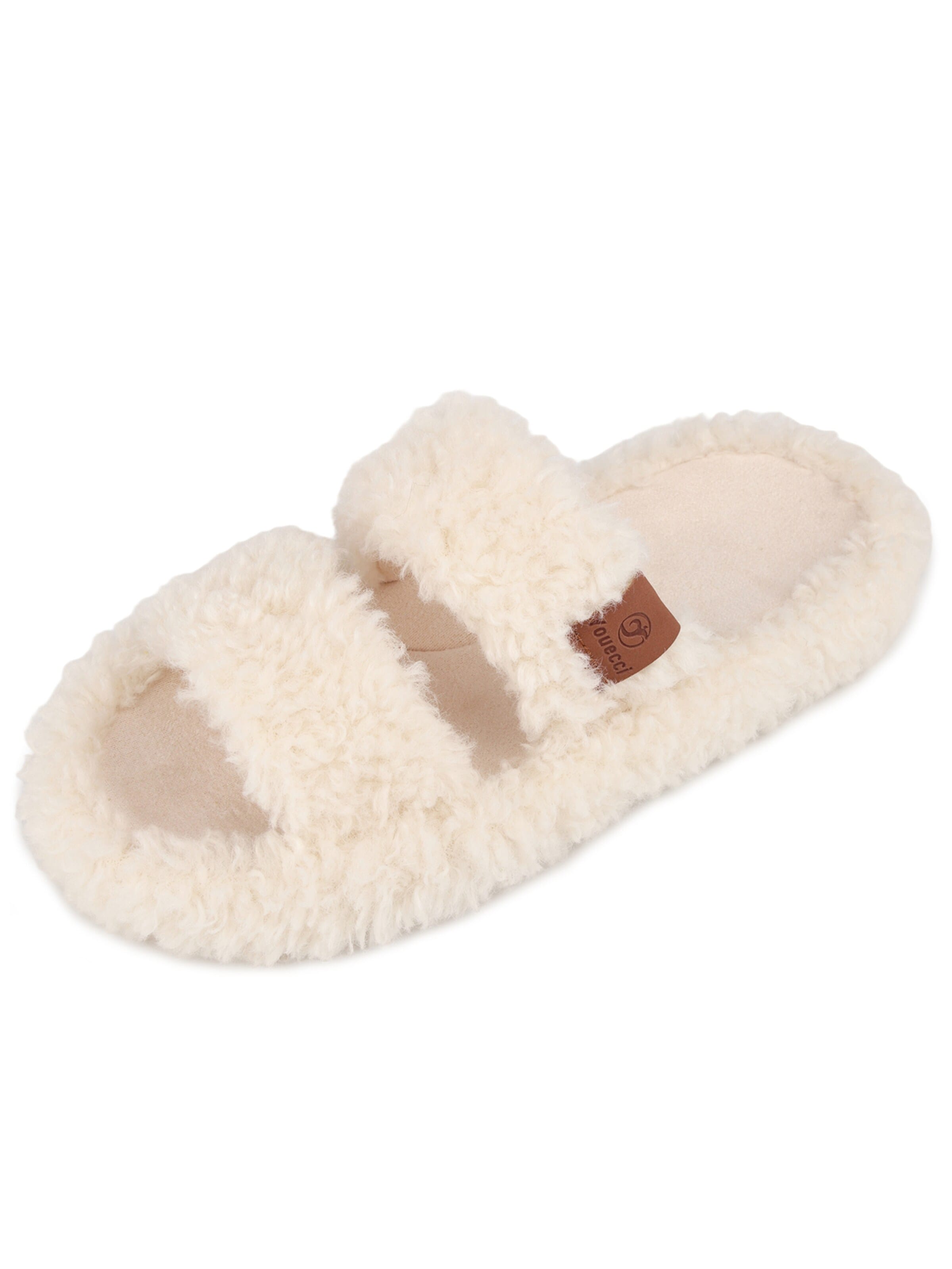 Youecci Slippers in Beige: front