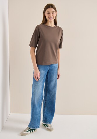 CECIL T-Shirt in Braun