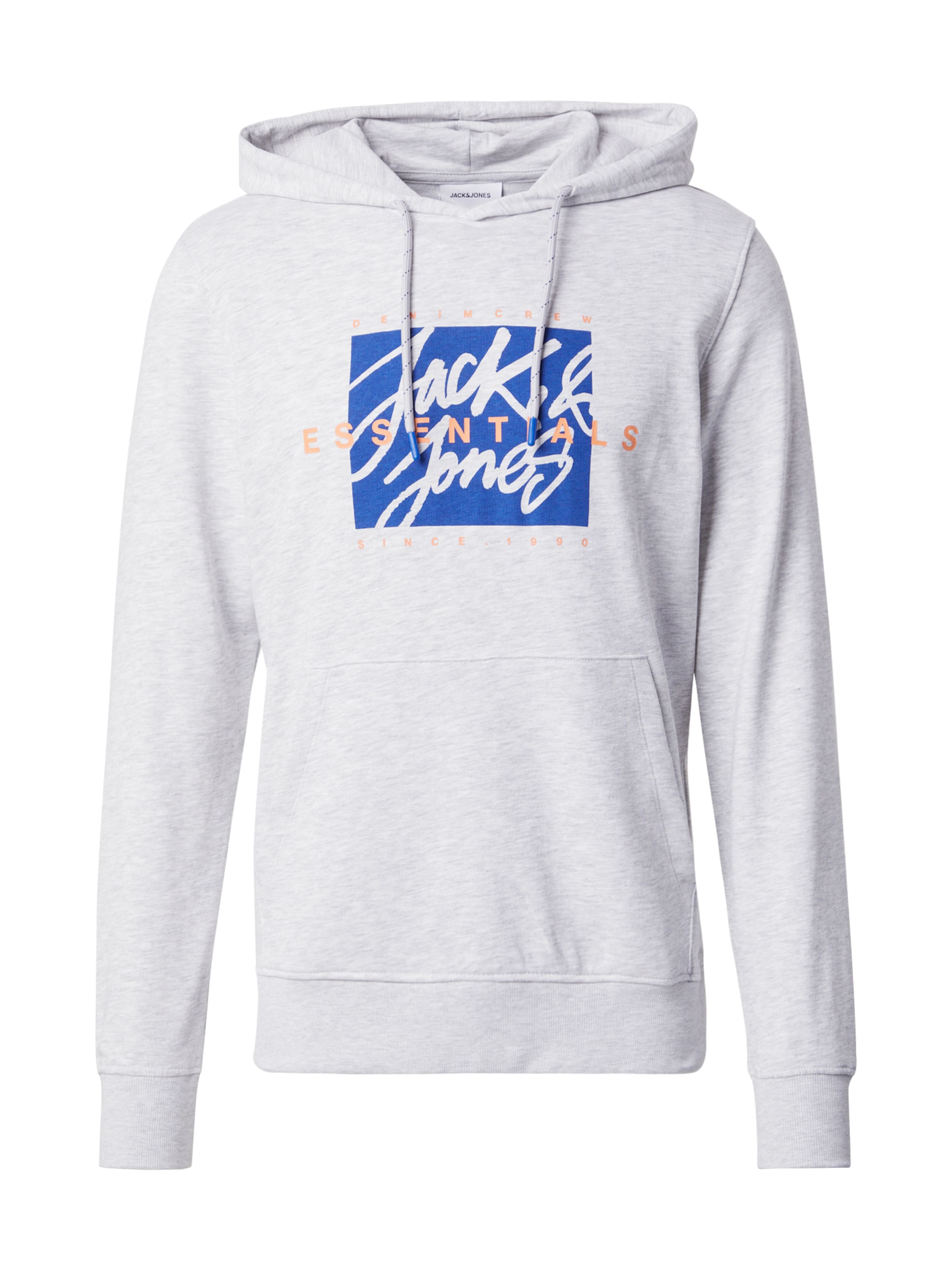 JACK & JONES Sweatshirt 'JJColton' in White: front