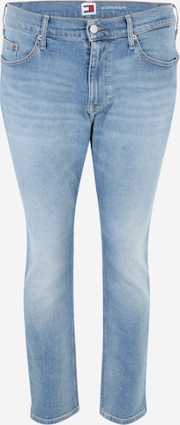 Tommy Jeans Plus - Slimfit Calças de ganga 'SCANTON' em azul: frente