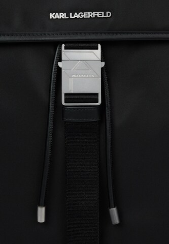 Karl Lagerfeld Rugzak 'K/Nylon' in Zwart