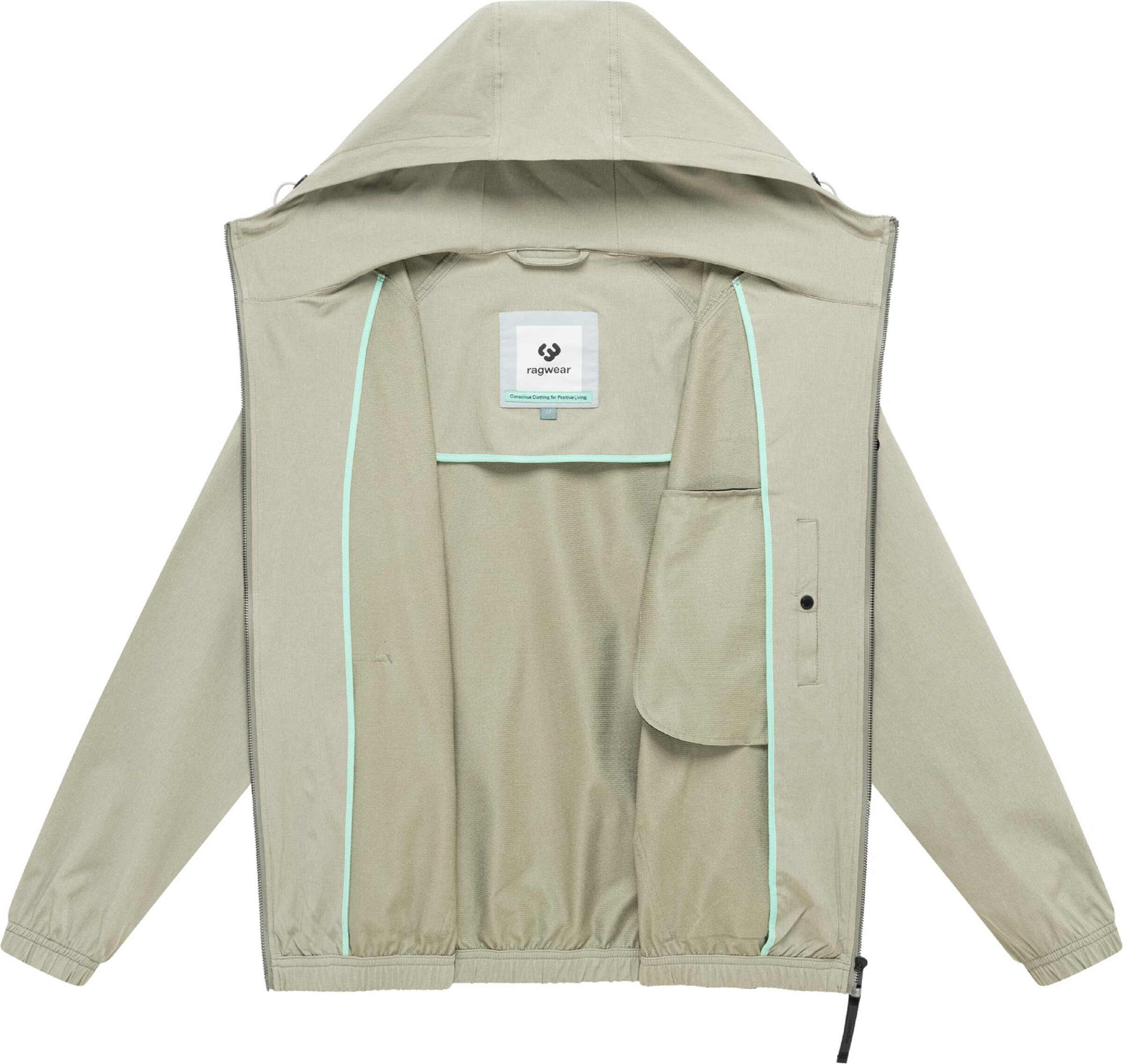 Ragwear Jacke 'Roog A' in Grün