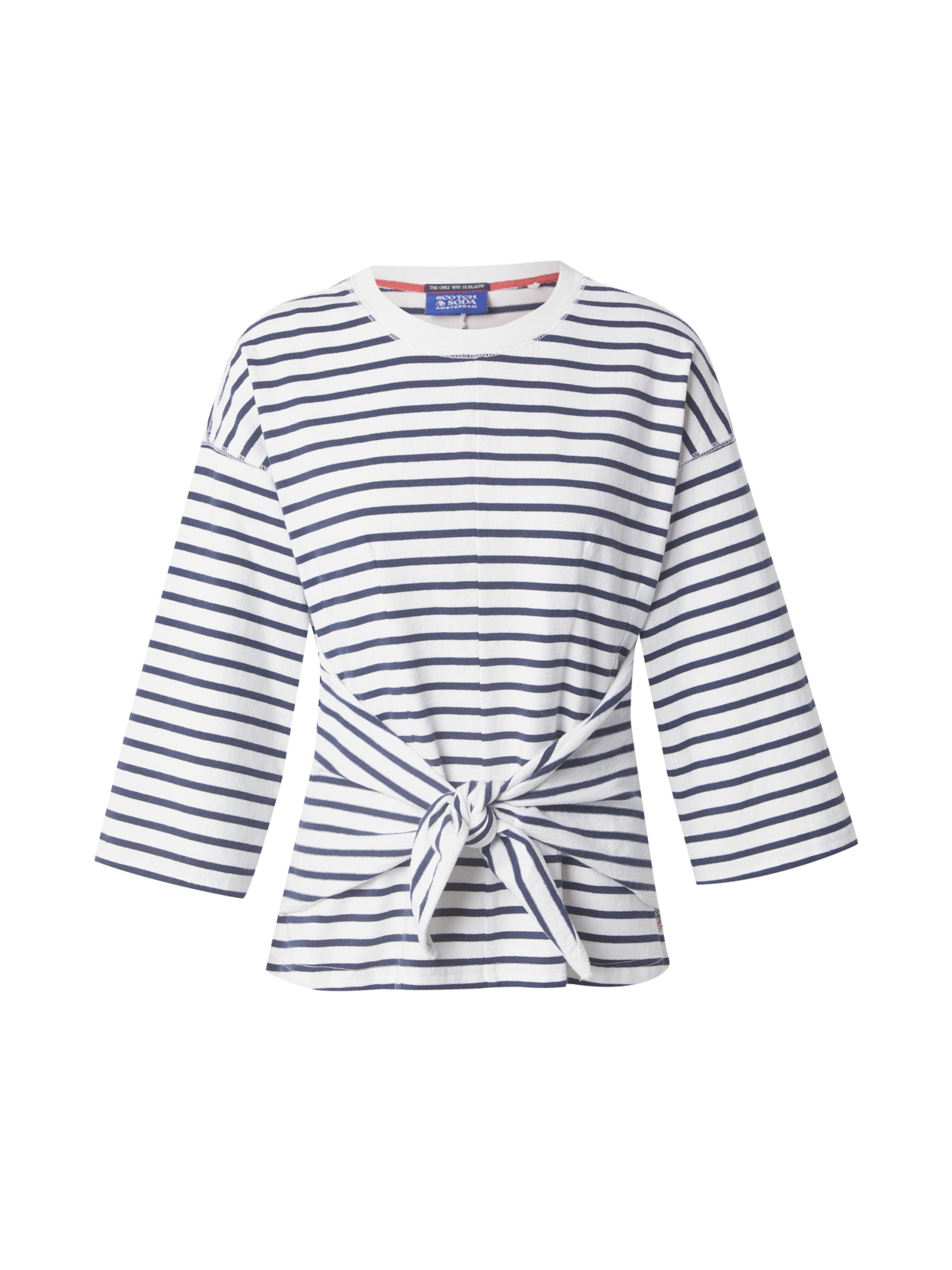 SCOTCH & SODA Μπλουζάκι σε μπλε: μπροστά