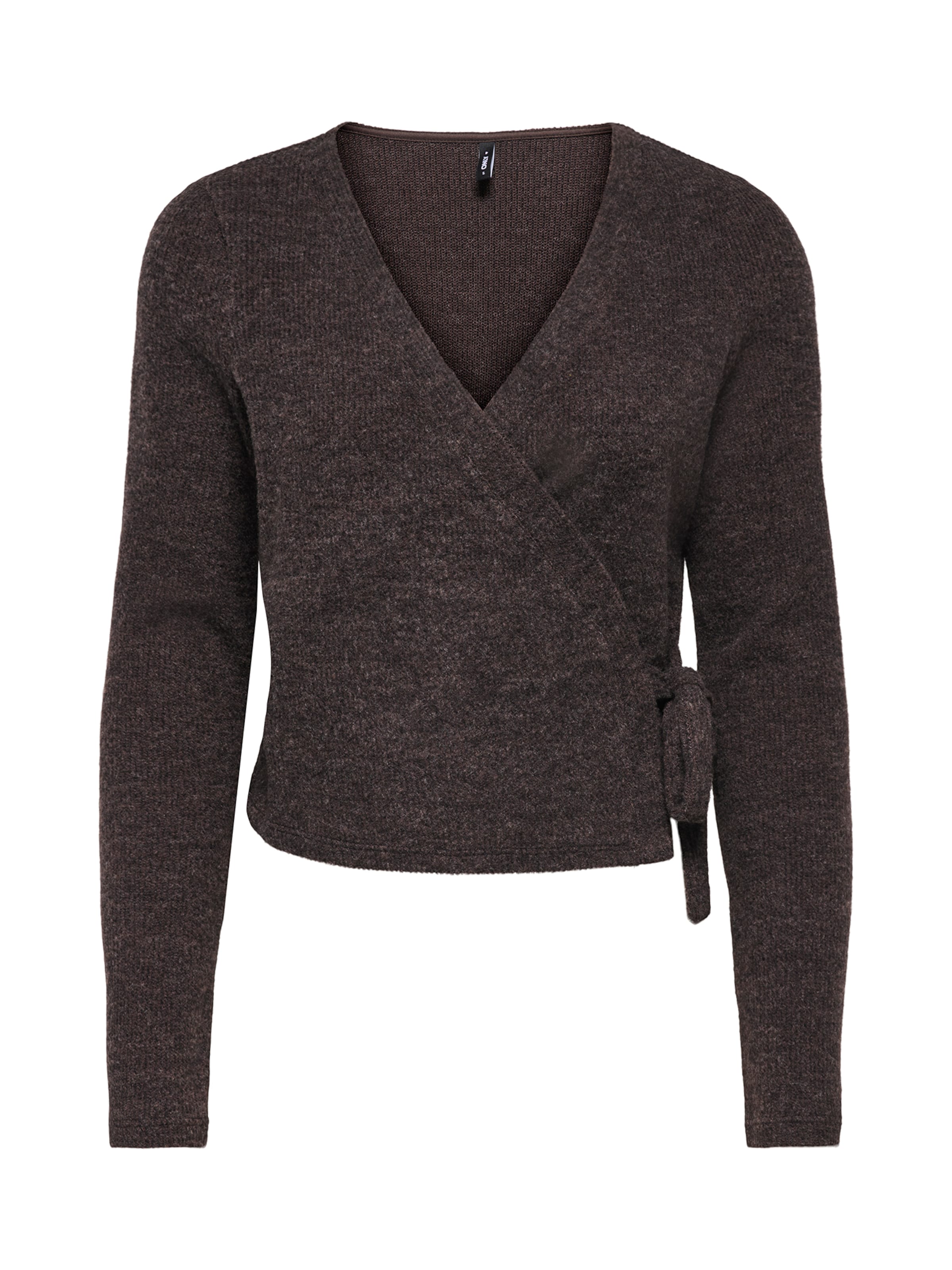 ONLY Knit cardigan 'ONLJACKIE' in Brown: front