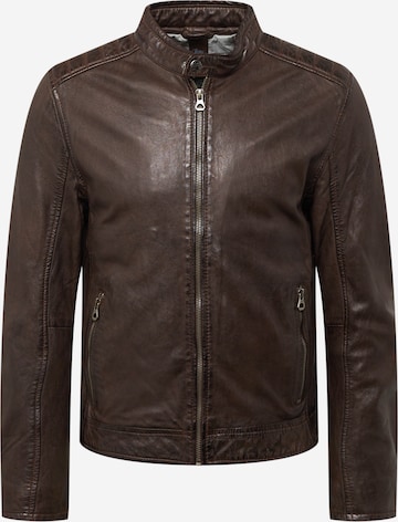 Veste mi-saison 'Brody' Gipsy en marron : devant