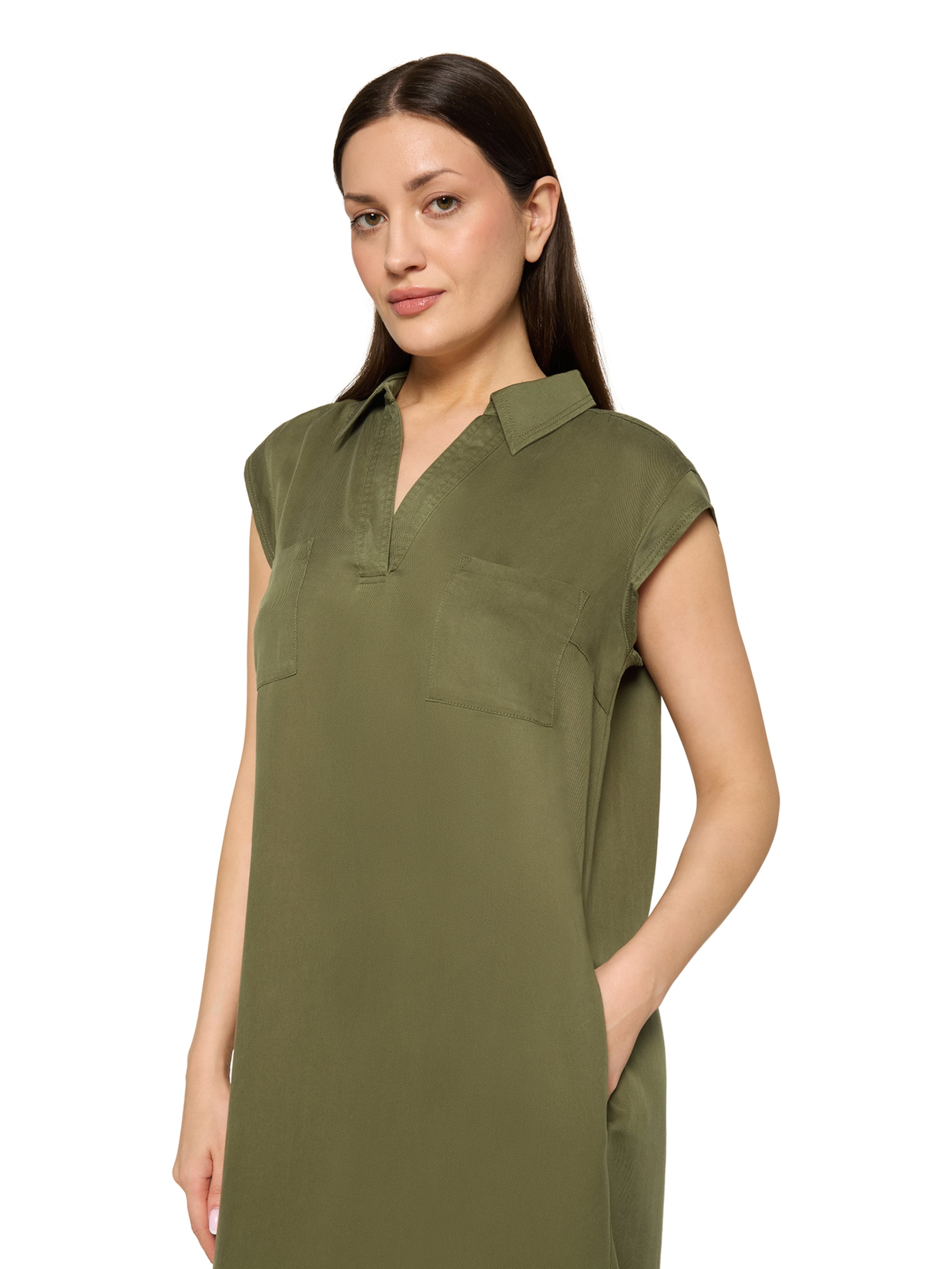 Cartoon Kleid in Grün