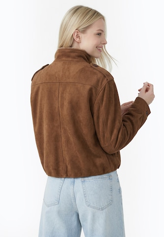 MYMO Between-Season Jacket in Brown