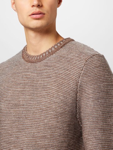 ABOUT YOU Pullover 'David' in Braun