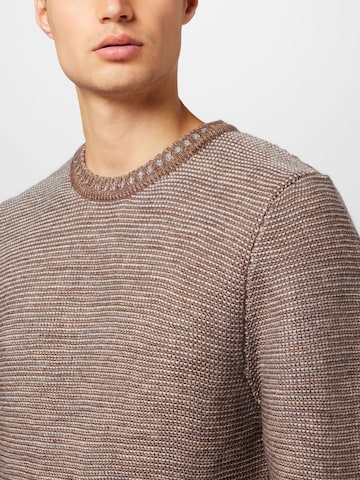 ABOUT YOU Sweater 'David' in Brown