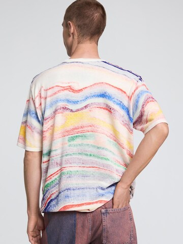 Desigual - Camiseta en Mezcla de colores