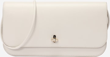 FURLA - Mala de ombro 'GENESI' em branco: frente