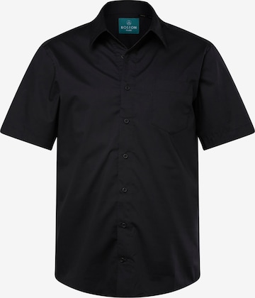 Chemise Boston Park en noir : devant