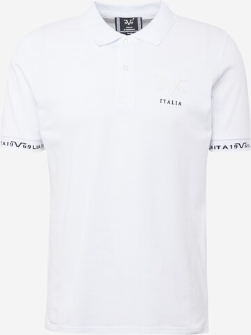 19V69 ITALIA Poloshirt 'HARRY' in Weiß: predná strana