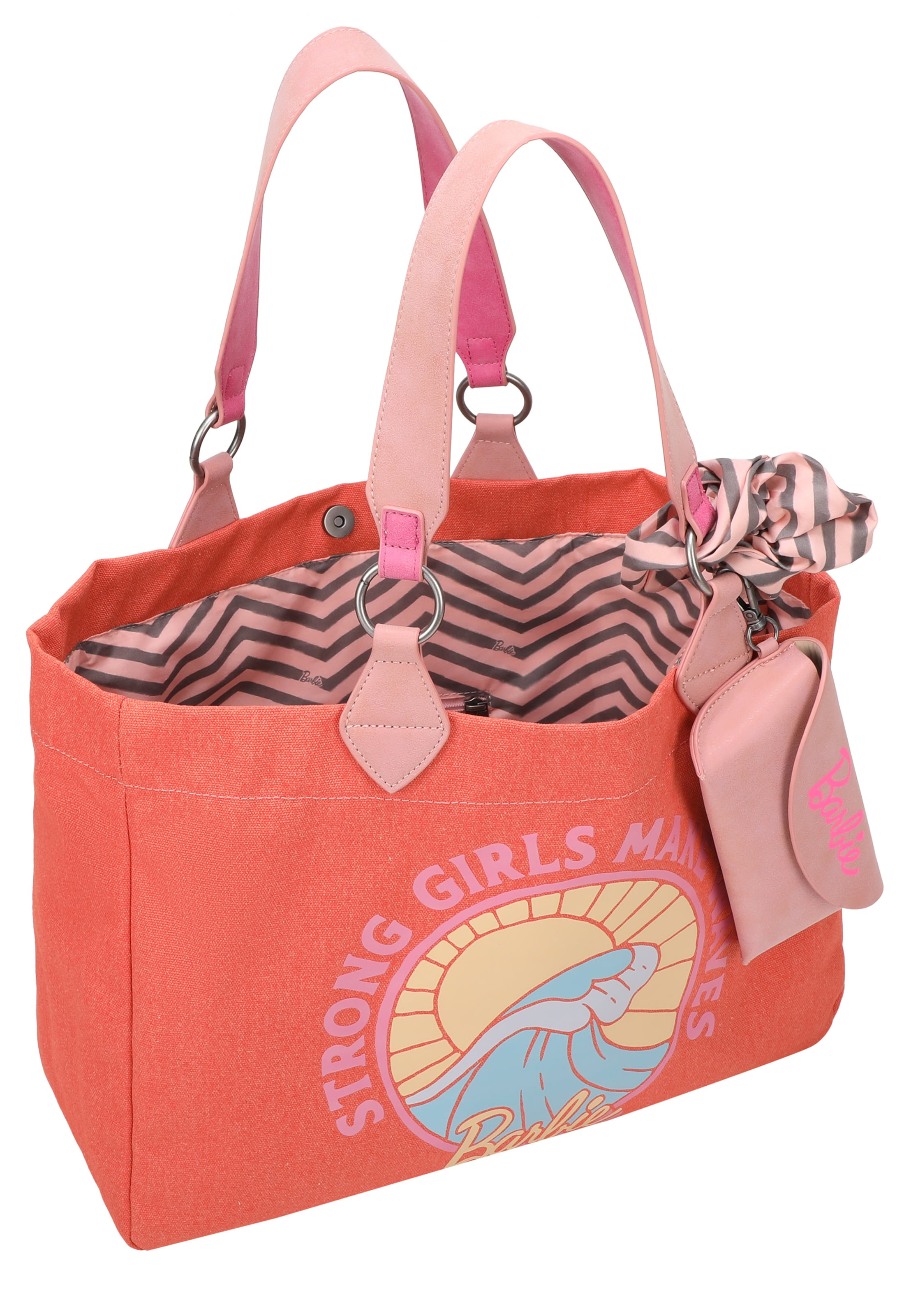 Fritzi aus Preußen Shopper 'Izzy Medium Big Wave Limited Barbie' in Orange