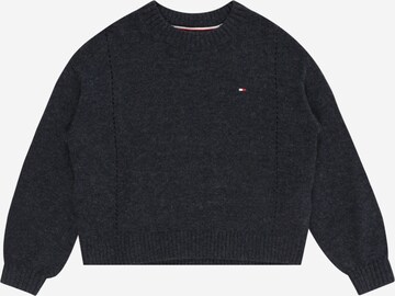 TOMMY HILFIGER Tröja i blå: framsida