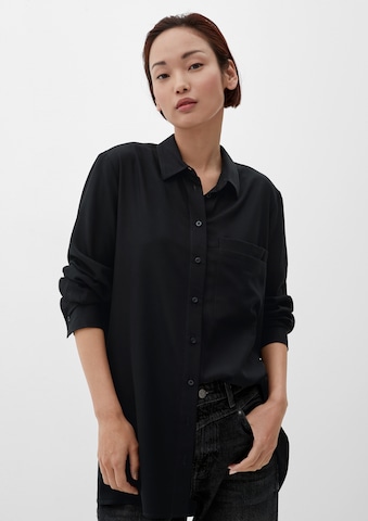 s.Oliver Blouse in Black: front