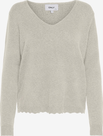 ONLY Sweater 'NIKELAS' in Beige: front