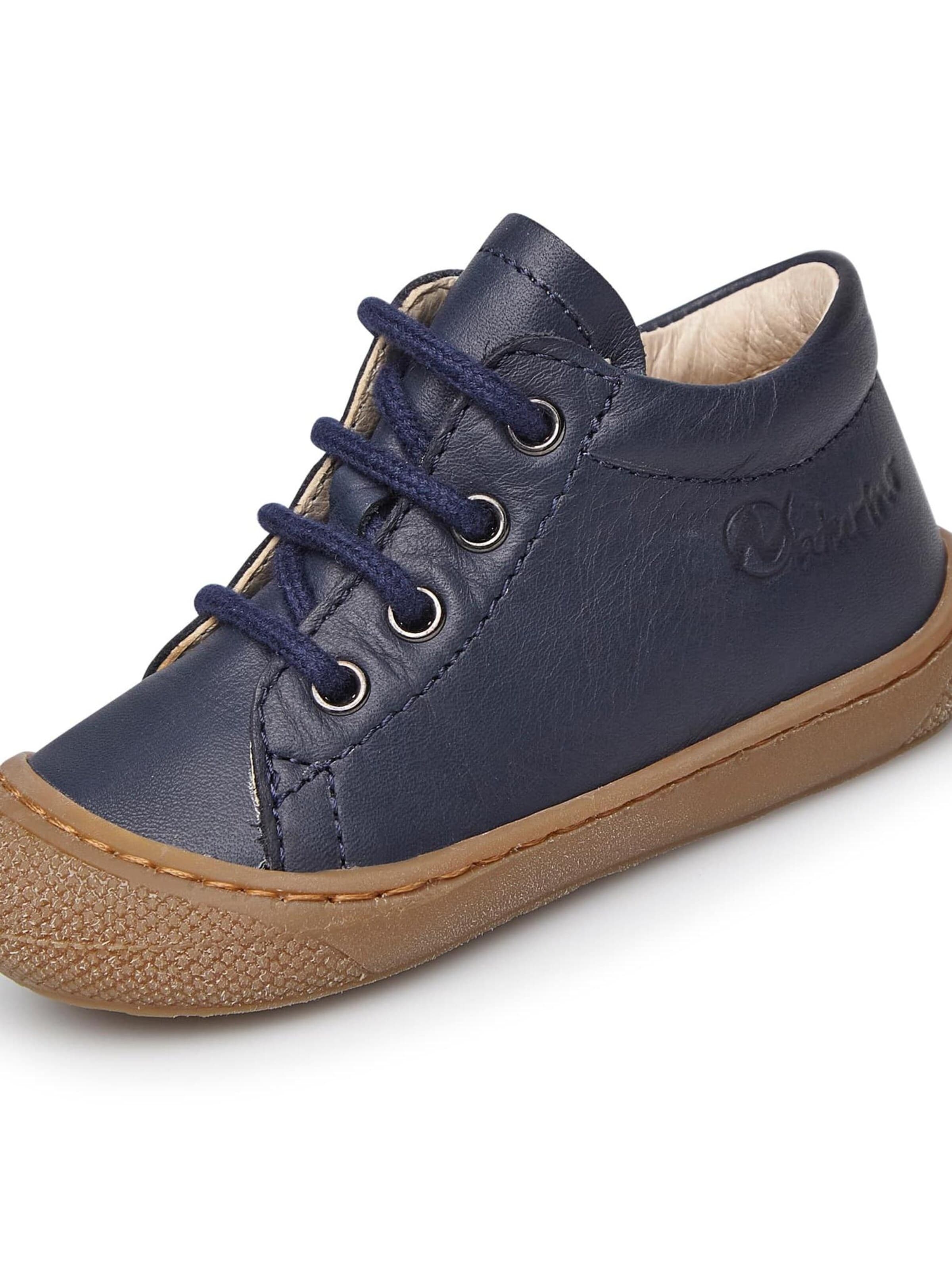 Chaussure basse 'COCOON ZIP' NATURINO en bleu : devant